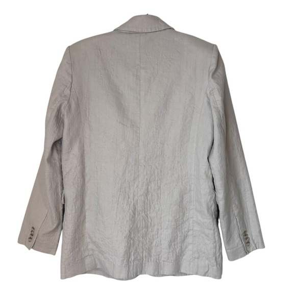 Abercrombie & Fitch Linen Collection Women's Tan Blazer- Size Small - Picture 6 of 10